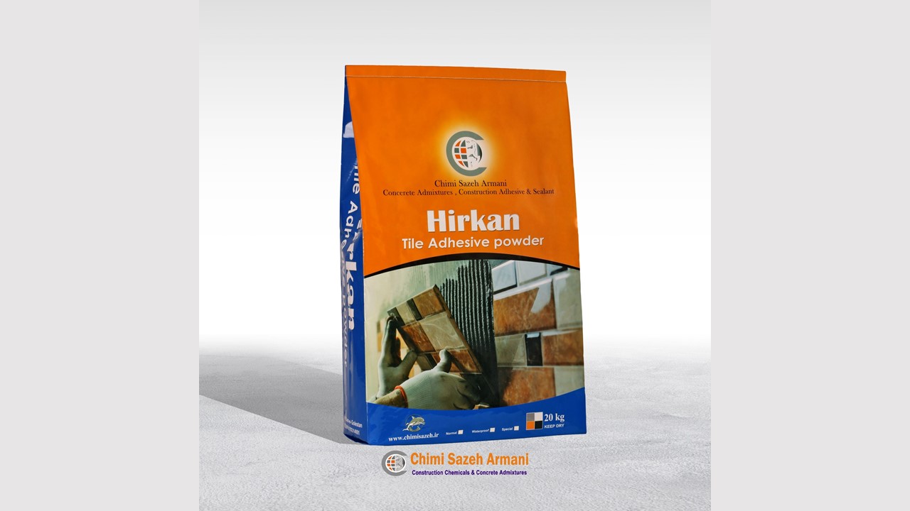 چسب کاشی پودری